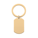 Personoitu Dog Tag -avaimenperä – Kuva etupuolella & kaiverrus takana